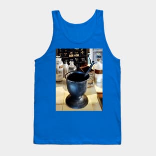 Doctor - Mortar and Pestle Near Medicine Bottles Tank Top